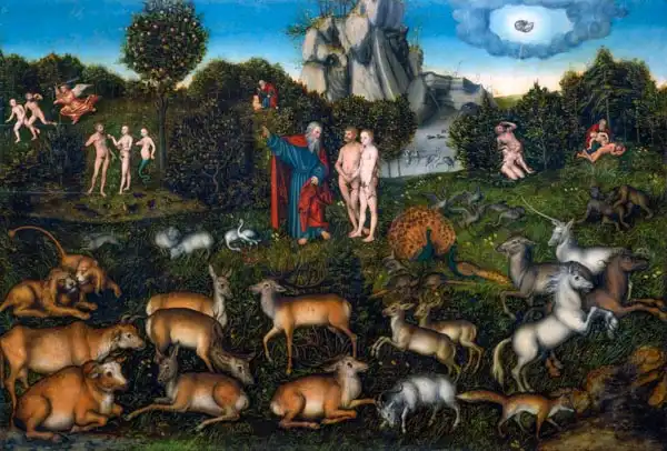 Cranach, Lucas: The Garden of Eden