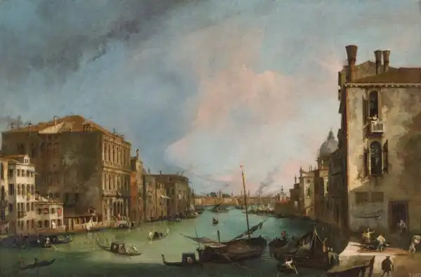 Canaletto, Giovanni: The Grand Canal in Venice