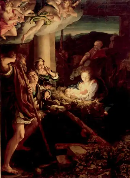 Correggio,: The Holy Night