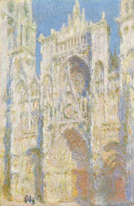 Monet, Claude: Rouen Cathedral (sun)