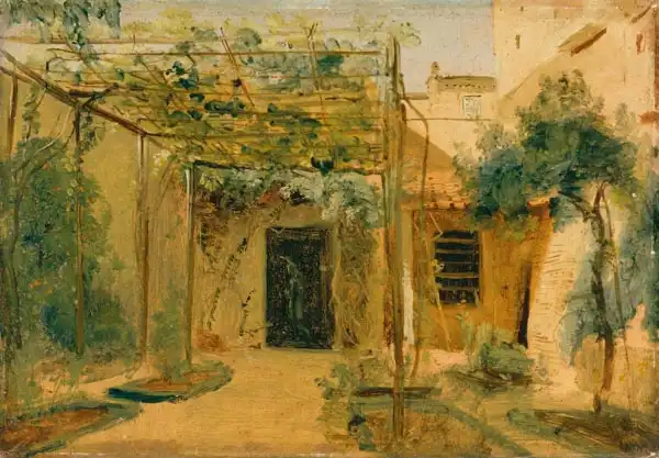 Blechen, Karl: The Studio of the Sculptor Rudolf Schadow