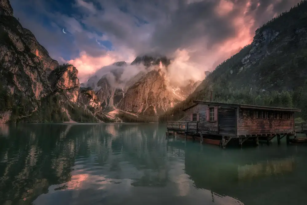 Castan, Martin David: Lago di Braies,Dolomiti