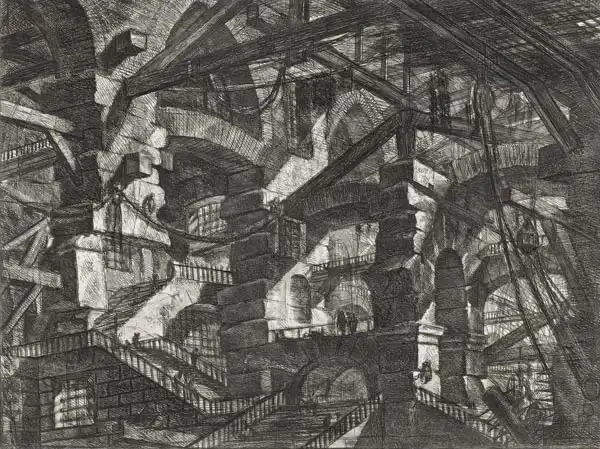 Piranesi, Giovanni Battista: Carceri Series, Plate XIV