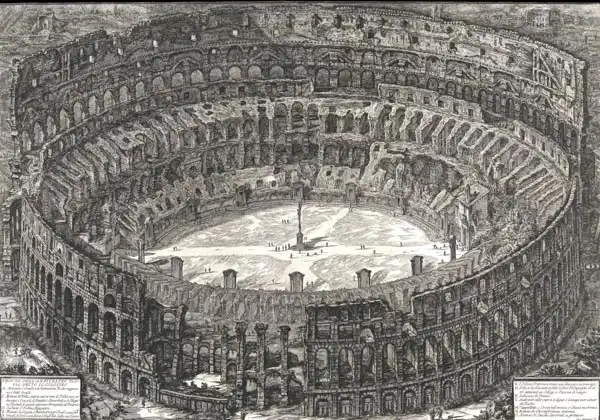 Piranesi, Giovanni Battista: Views of Rome: Colosseum