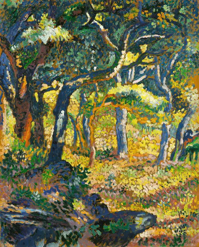 Hodler, Ferdinand: The landscape of the Swiss Alps