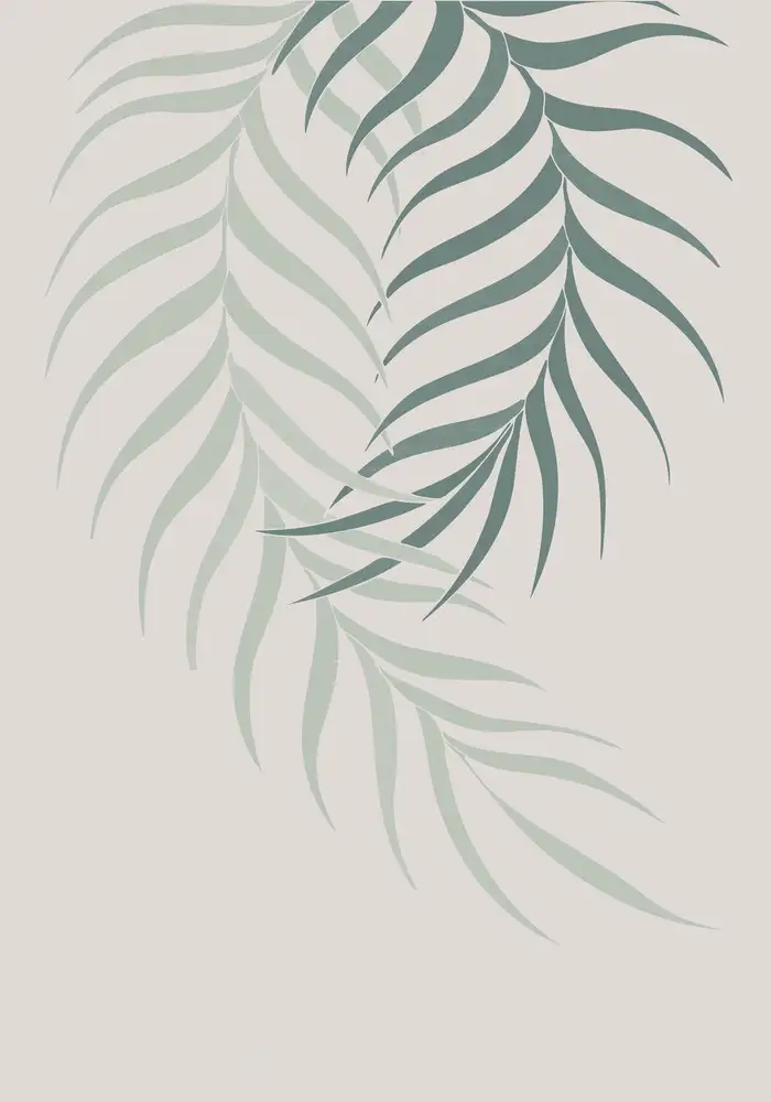 Studio, Pictufy: Feuille Froufrous Vert