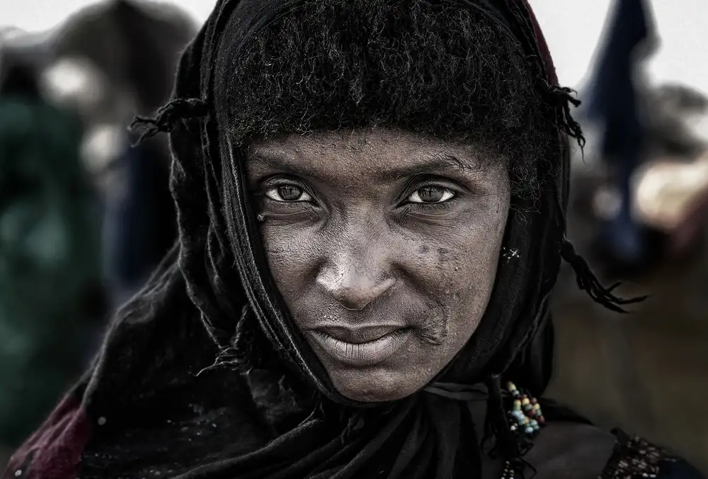 Garmendia, Inazio Joxe: Woman at the gerewol festival - Niger