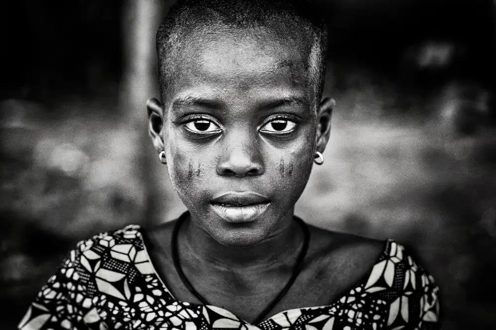 Garmendia, Inazio Joxe: At a market in Benin