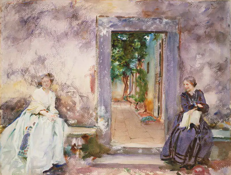 Sargent, John Singer: Entrance to the garden