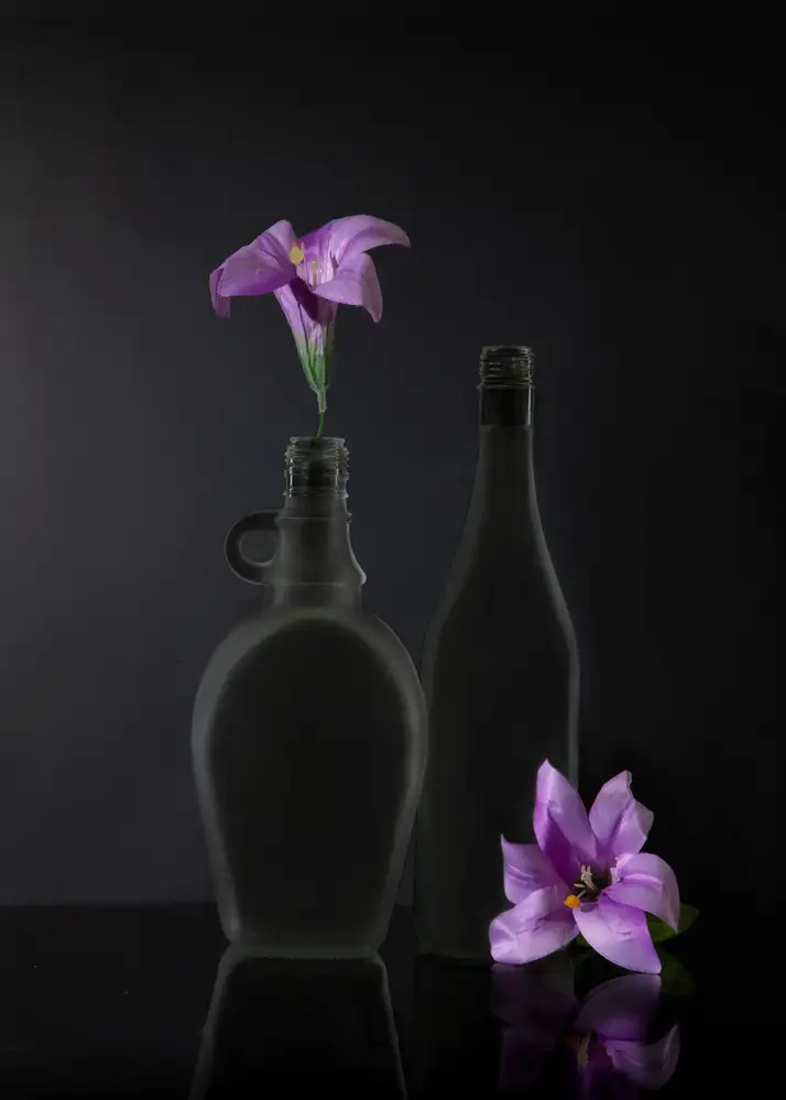 Xu, Wendy: Purple flower