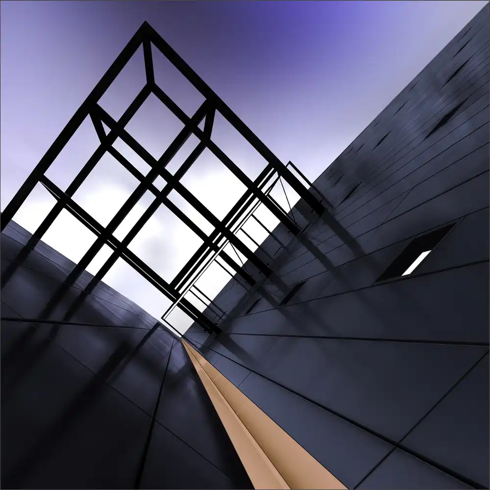 Claes, Gilbert: parete a trapezio