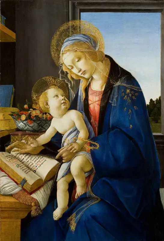 Botticelli, Sandro: Madonna with a bo...