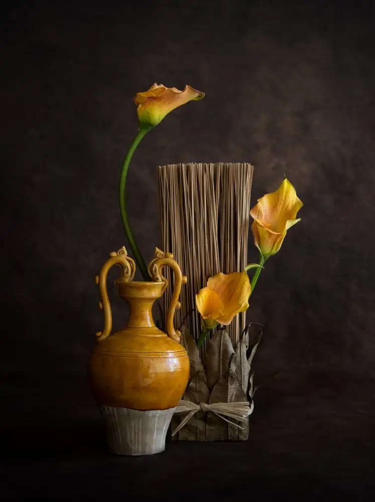 W, Joanna: Calla lilies