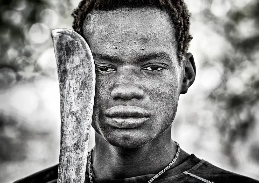 Garmendia, Inazio Joxe: Mann des Mundari-Stammes – Südsudan