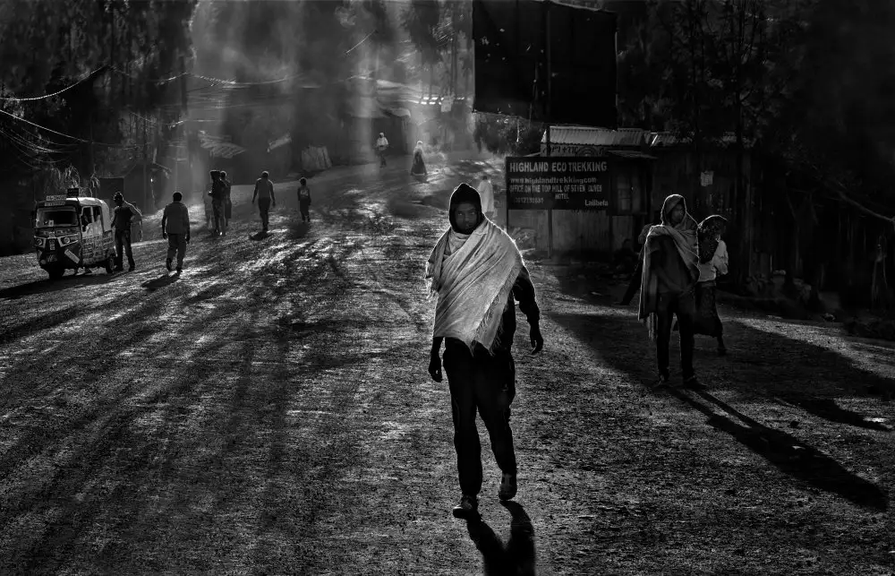Cavalli, Giovanni: Morning life in Lallibela