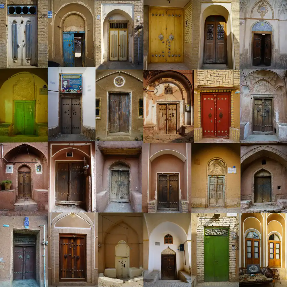 GÖKMEN, Fatma: Iranian  doors
