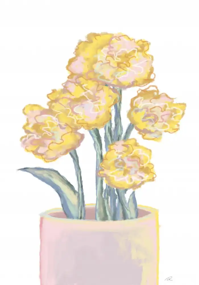 Studio, Pictufy: Yellow flowers