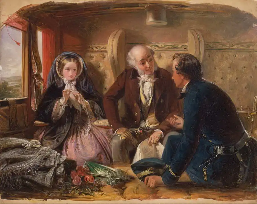 Solomon, Abraham: First class - love at first sight