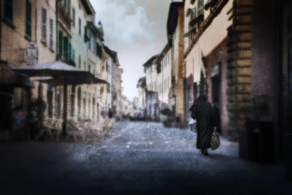 Quaglia, Nicodemo: Dans les rues de Città di Castello - PG -