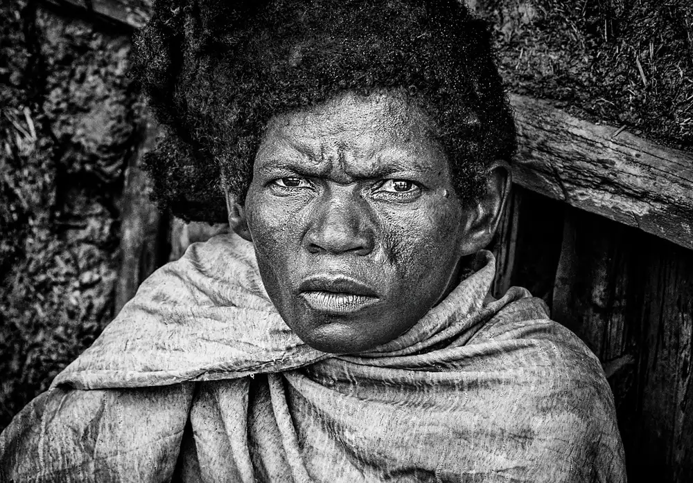 Garmendia, Inazio Joxe: Homeless woman - Ethiopia