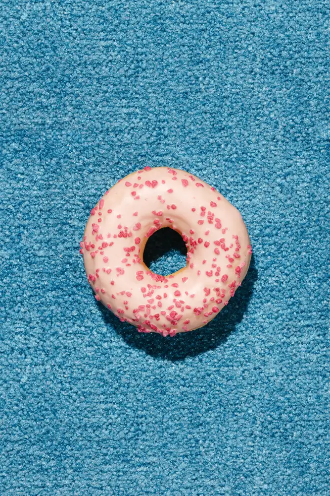 Studio, Pictufy: Blauer Donut