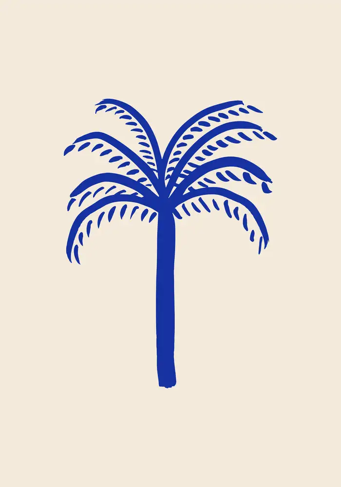 Studio, Pictufy: Palmier bleu