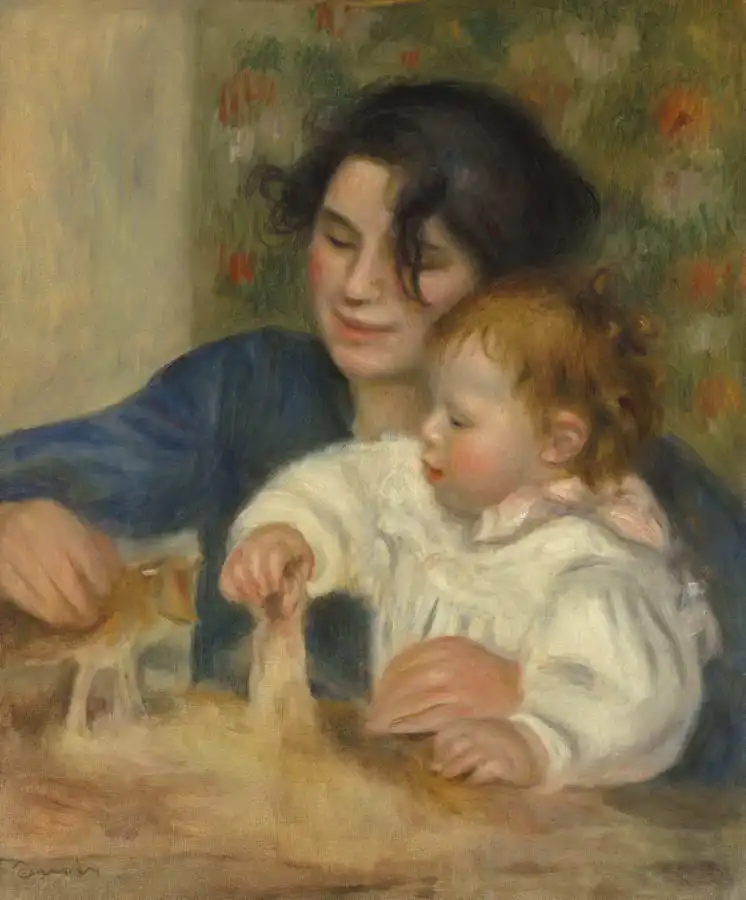Renoir, Auguste: Gabrielle and Jean