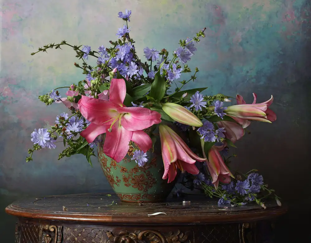 Morozov, Andrey: Stillleben mit Blumen