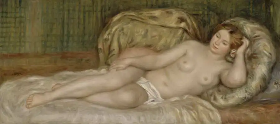 Renoir, Auguste: Reclining nude