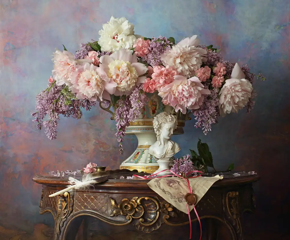 Morozov, Andrey: Stillleben mit Blumen
