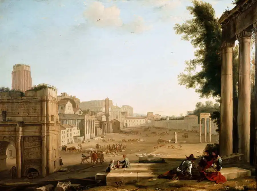 Lorrain, Claude: Rome - Campo Vaccino