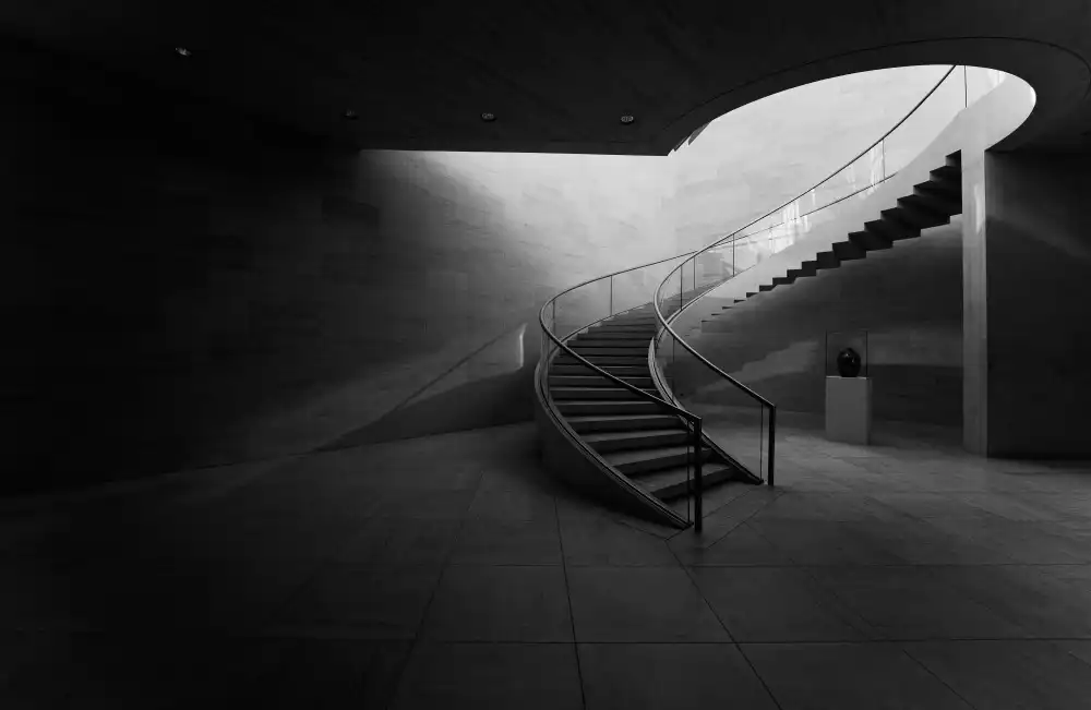 Echteld, Michael: Stairs towards the light