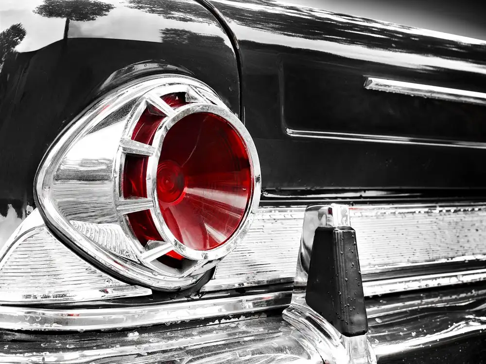 Gube, Beate: Coche clásico estadounidense 1963 New Yorker resumen trasero