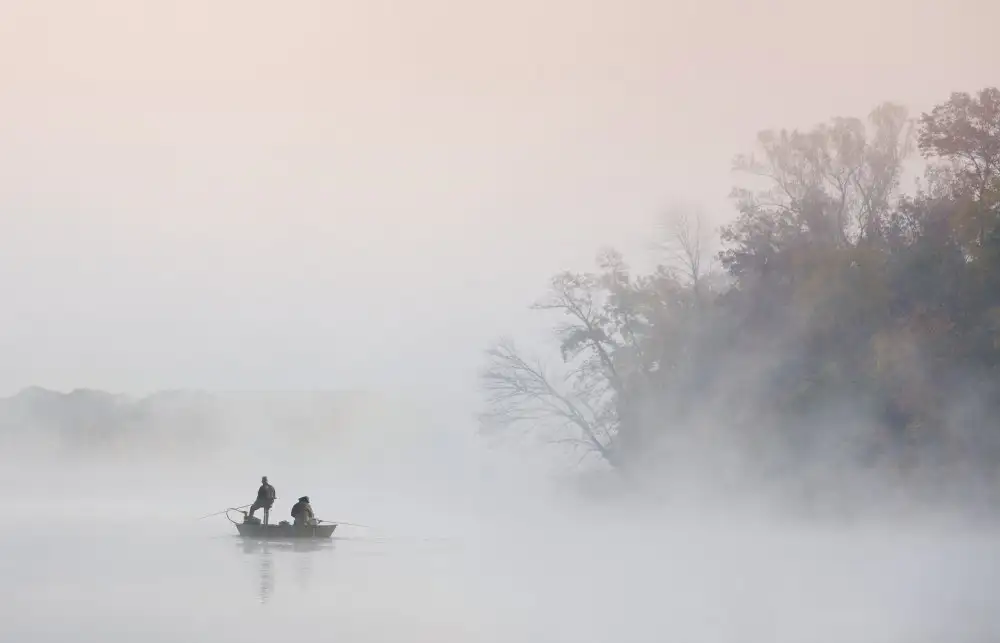 Cloud, Mountain: Foggy morning
