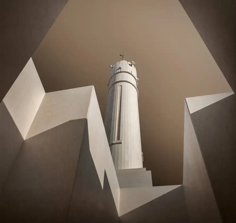 kaddourah, ahmad: Minaret