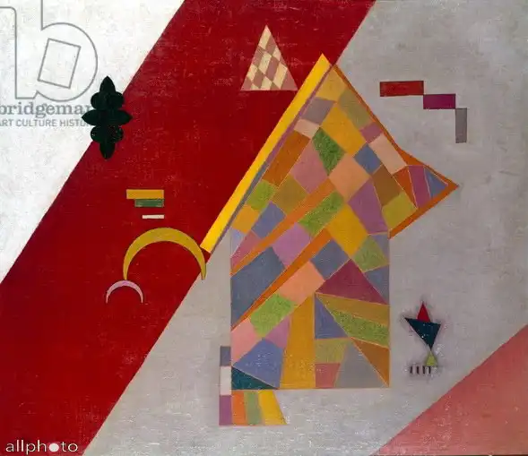 Kandinsky, Wassily: Červená napříč