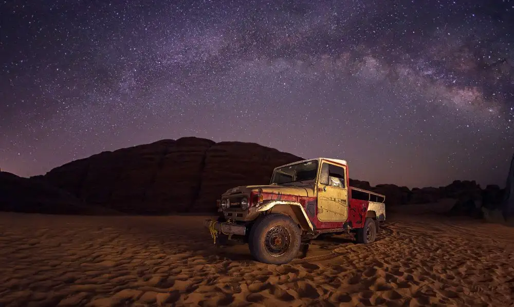 Ibrahim, Shawki Saad: Car under the Milkyway galaxy