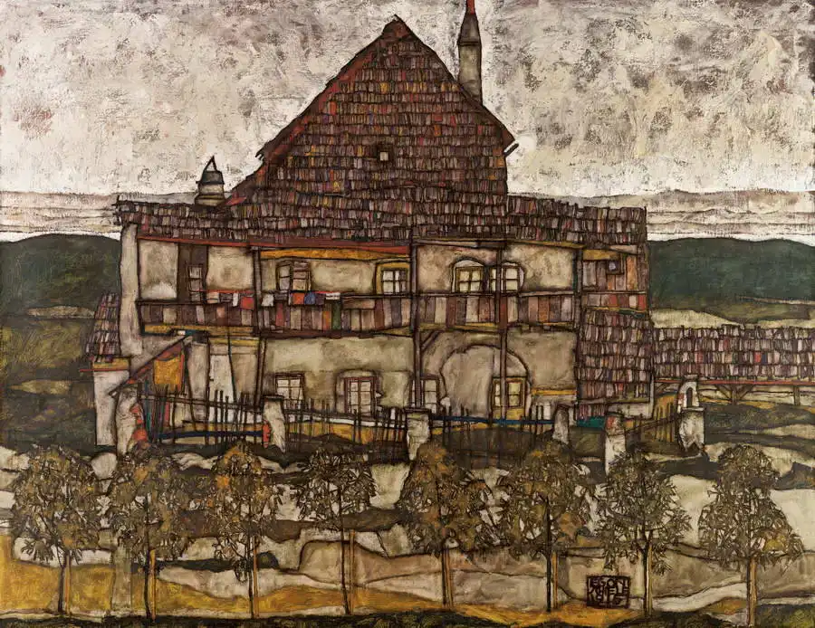 Schiele, Egon: Old house