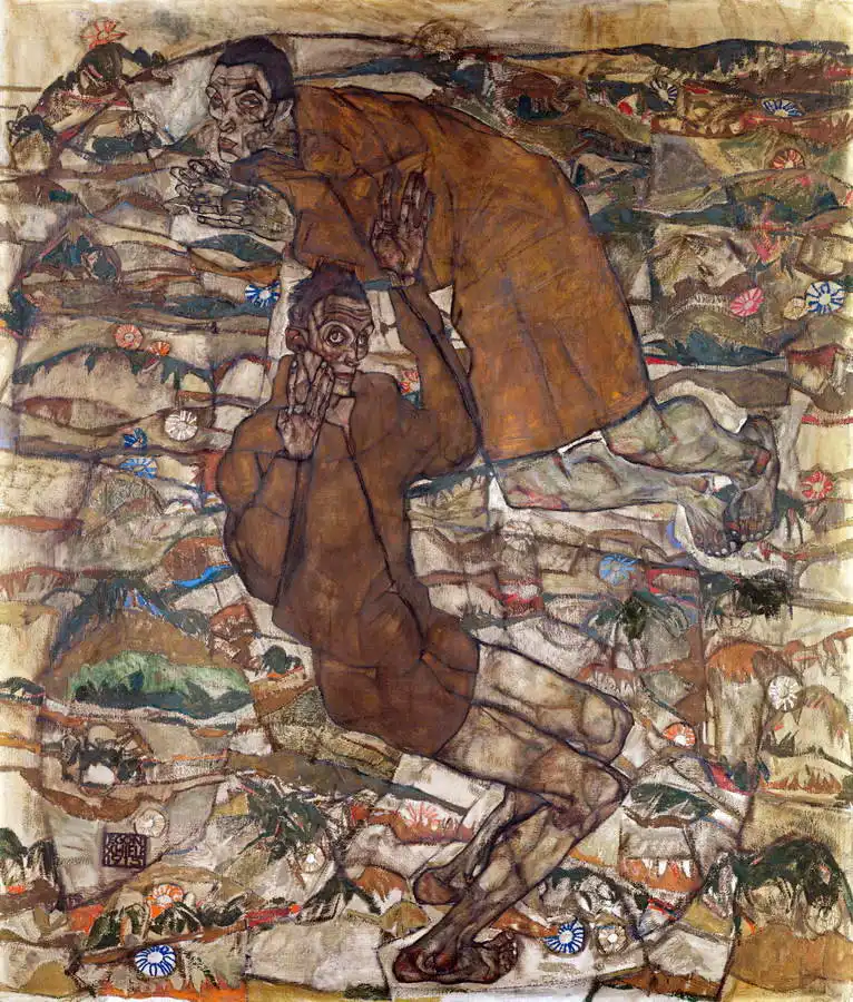 Schiele, Egon: Levitace