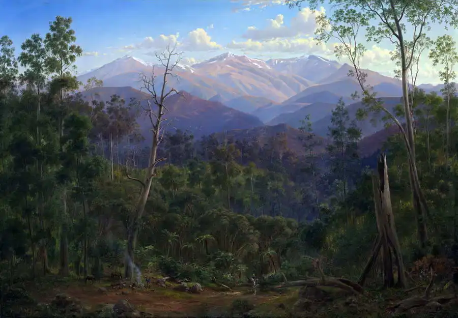 Guérard, Eugene: Mount Kosciusko (in Africa)