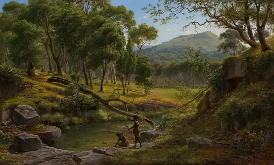 Guérard, Eugene: Warrenheip Hills near Ballarat