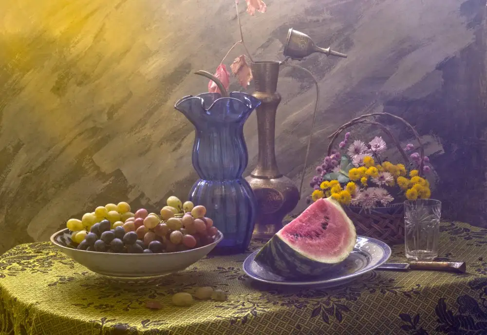 UstinaGreen: Still Life With Melon