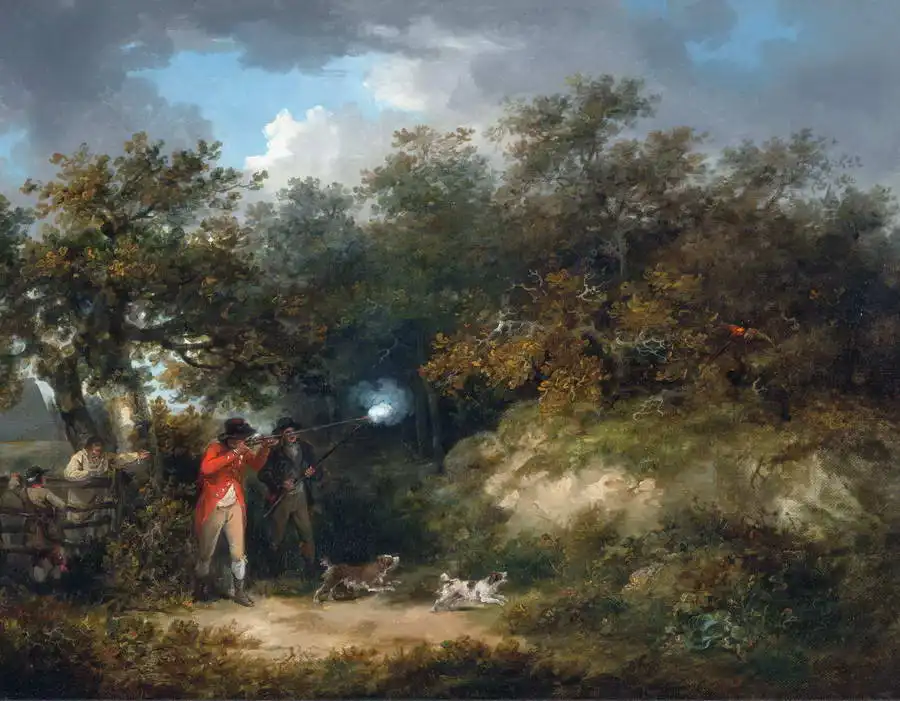 Morland, George: Hunting