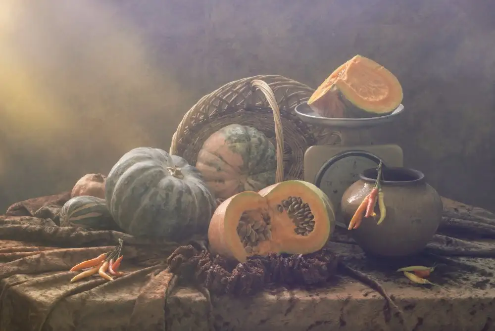 UstinaGreen: Still Life with Pumpkins