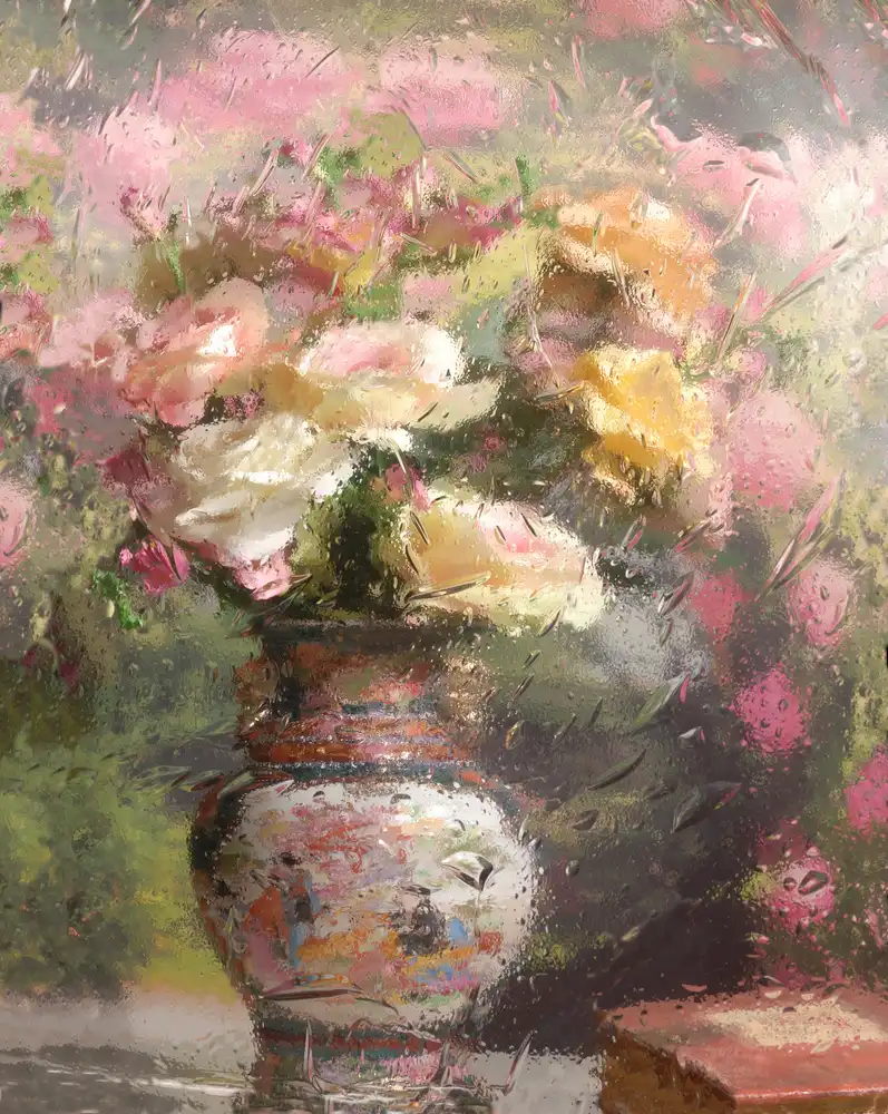 Morozov, Andrey: Stillleben mit Blumen