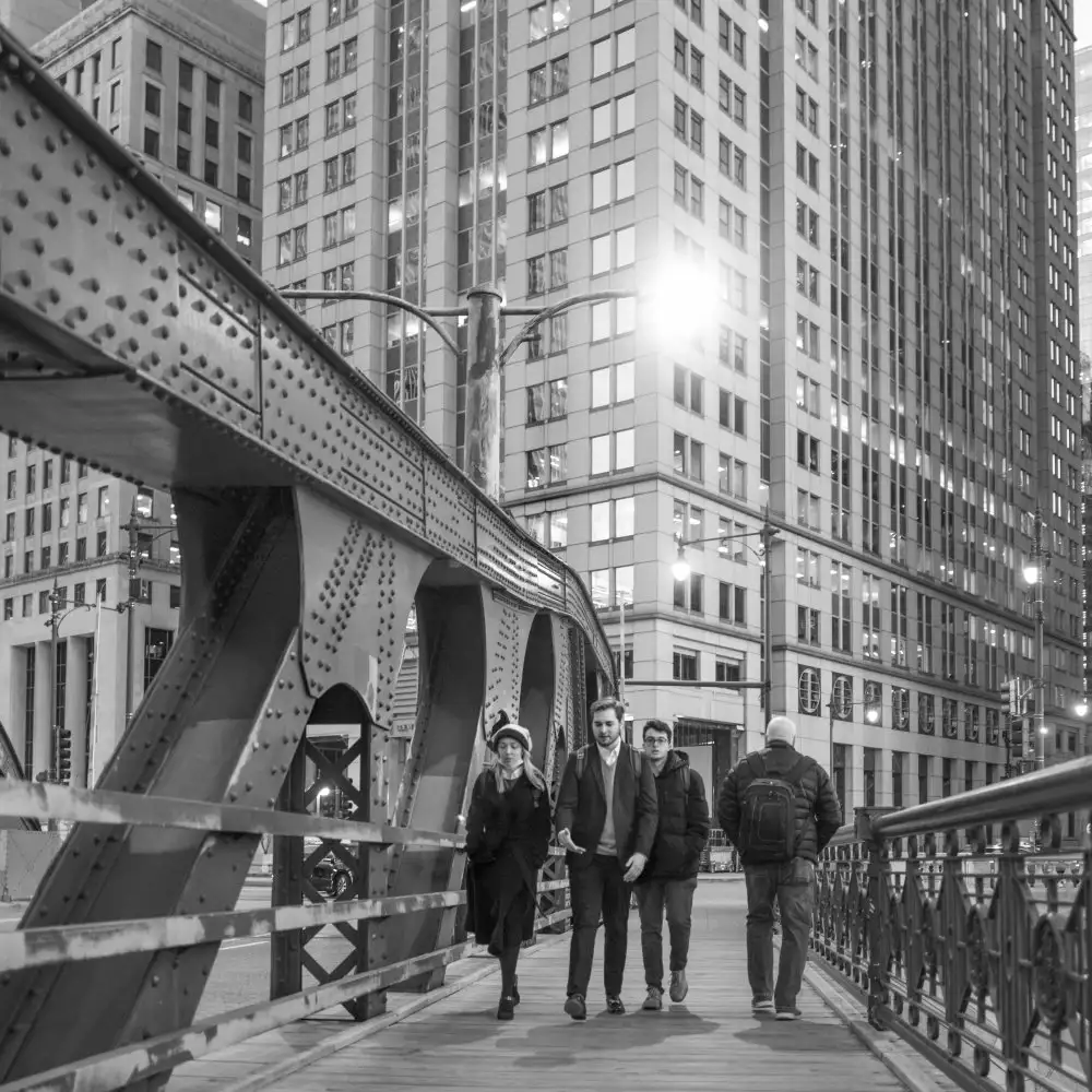 Hartman, Fischer Wendy: Bridge at Sunset
