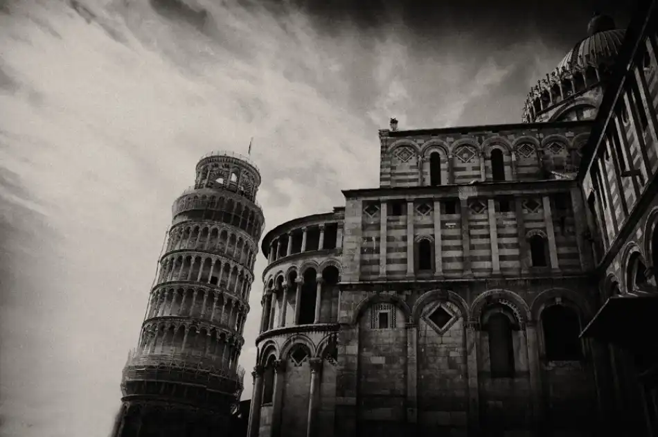 Barbara: it is leaning