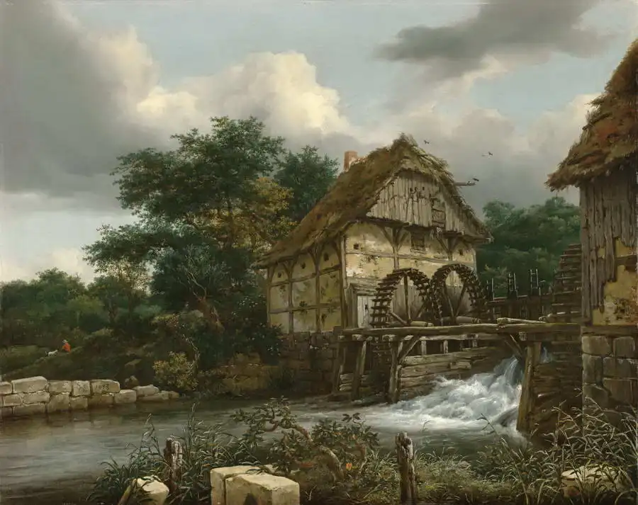 Ruisdael, Jacob: Water mills