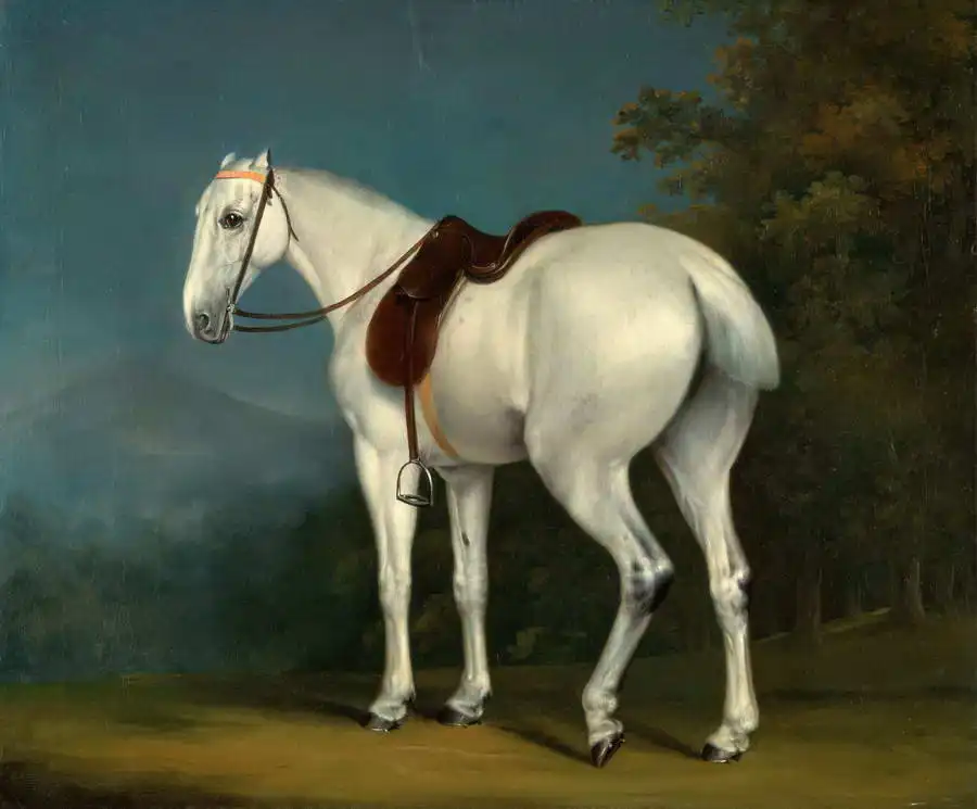 Agasse, Jacques-Laurent: Gray Hunter with a women