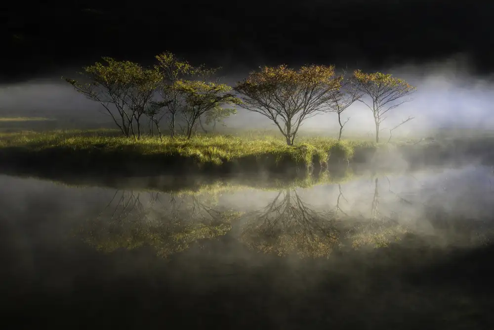 Nagase, Akira: floating in the fog